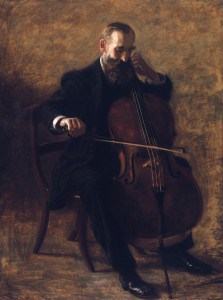 "The Cellist" by Thomas Eakins, 1896