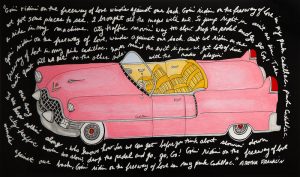 Bette Blank, Pink Cadillac artwork
