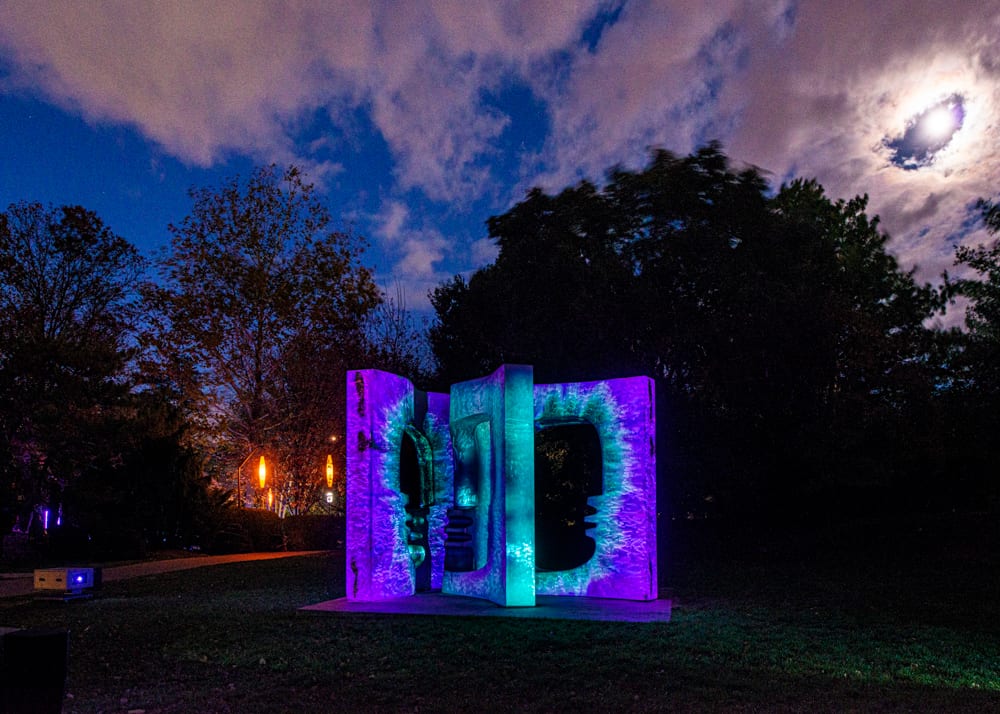 Night Forms at Grounds for Sculpture