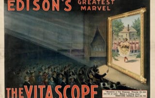 Edison's Greatest Marvel the Vitascope poster